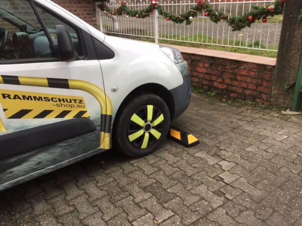 Rammschutz Radstopp Rollstopp Überfahrschutz Gummi 180 cm – Bild 2